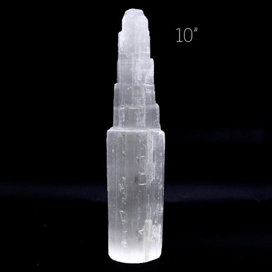 10" Selenite Tower Rough