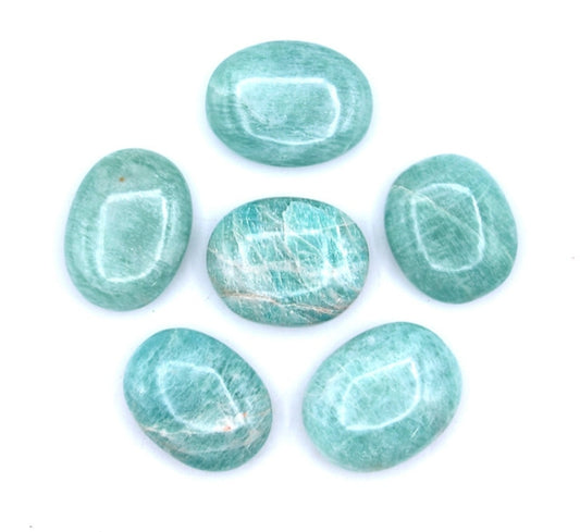 Amazonite Palm Stones Buy 1 get 2 FREE!